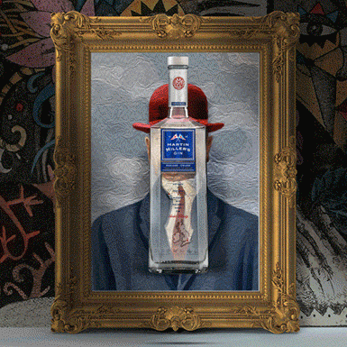 Martin miller's Gin social media gif