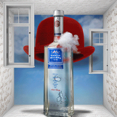 Martin Miller's gin social media gif
